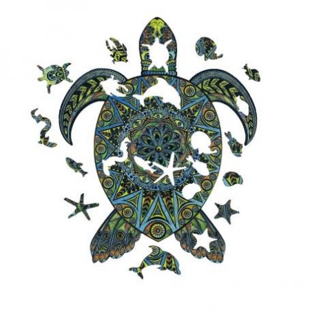TORTUE TROPICALE - PUZZLE...