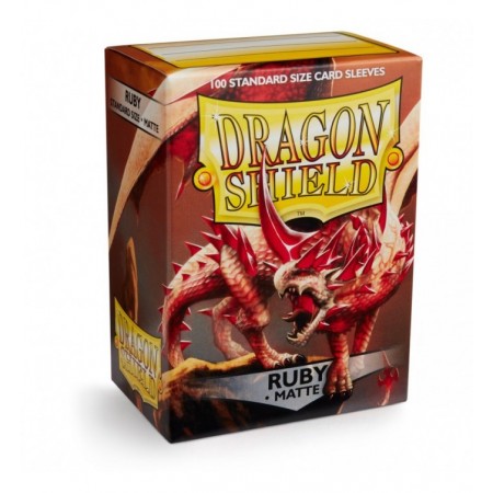 MATTE RUBY - DRAGON SHIELD...
