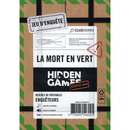 LA MORT EN VERT - HIDDEN GAMES