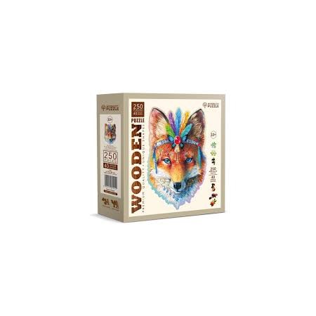 250P MYSTIC FOX WOODEN...