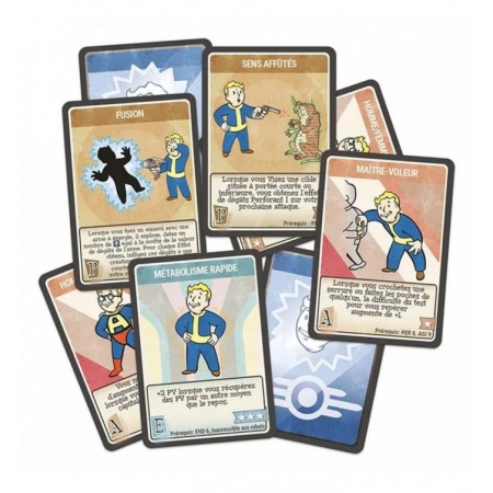 FALLOUT : CARTES D'APTITUDES