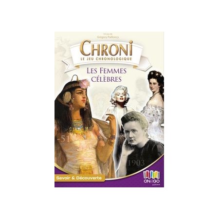 FEMMES CELEBRES - CHRONI 2023