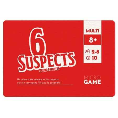 6 SUSPECT (MICRO GAME)