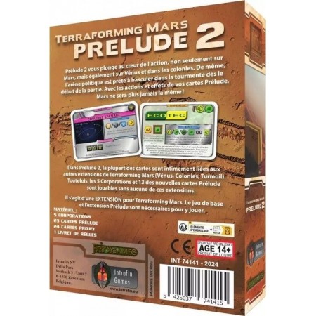 PRELUDE 2 : TERRAFORMING MARS