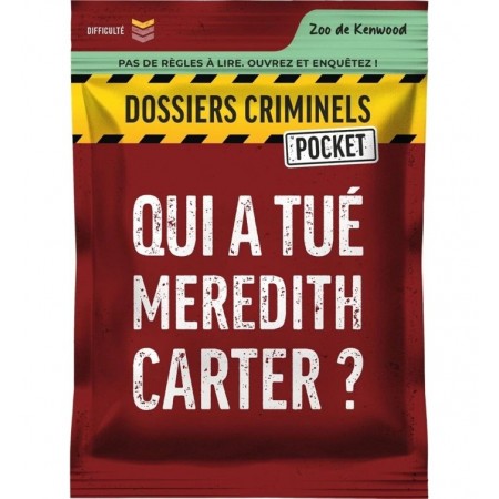 QUI A TUE MEREDITH CARTER ?...