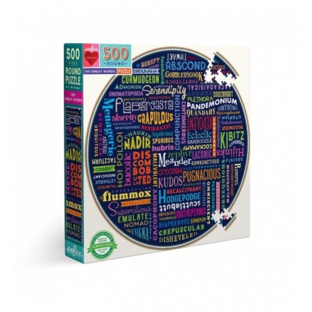 500P 100 GREAT WORDS - EEBOO