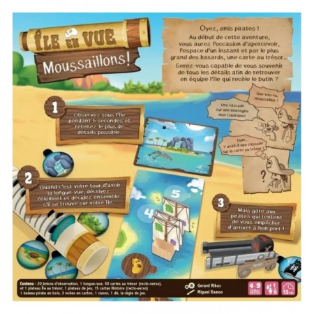 ÎLE EN VUE MOUSSAILLONS !