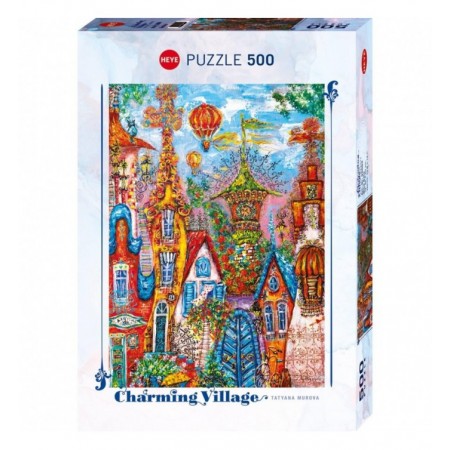 500P CHARMING VILLAGE BLUE...