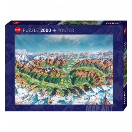 2000P MAP ART ALPINE...