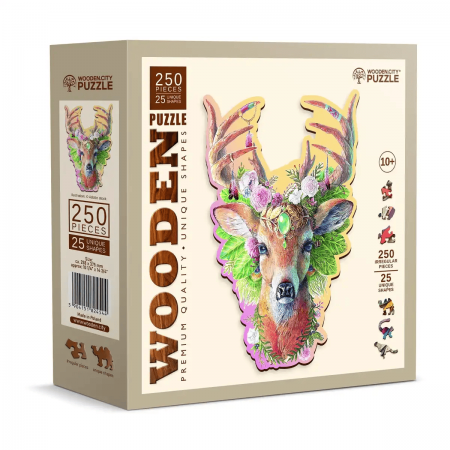 250P MODISH DEAR WOODEN...
