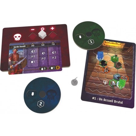 GLOOMHAVEN : BOUTONS &...