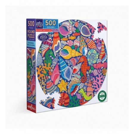 500P SEAHORSES, SHELLS &...