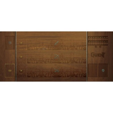 TAPIS EN BOIS 1 JOUEUR - GWENT