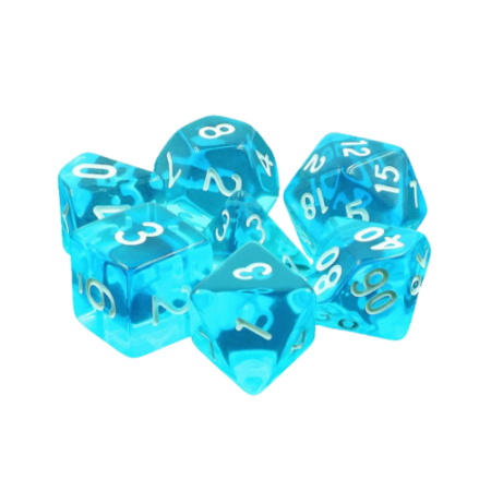 GEMMES AZUR - LOT DE 7 DES