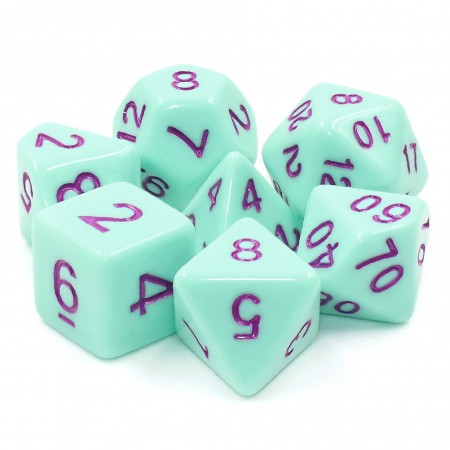 ROSE MENTHE - LOT DE 7 DES