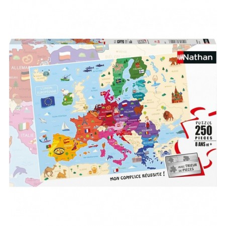 250P : CARTE D'EUROPE AVEC...