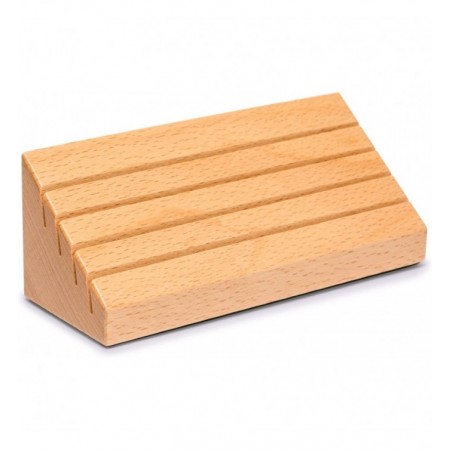 PORTE-CARTES BOIS MASSIF X2