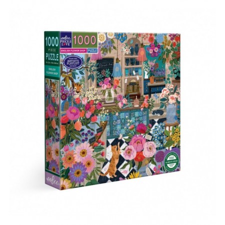 1000P ENGLISH FLOWER SHOP -...
