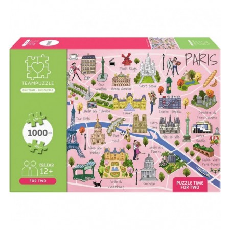 1000P PARIS TEAMPUZZLE