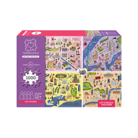 1000P CITY TRIPS TEAMPUZZLE