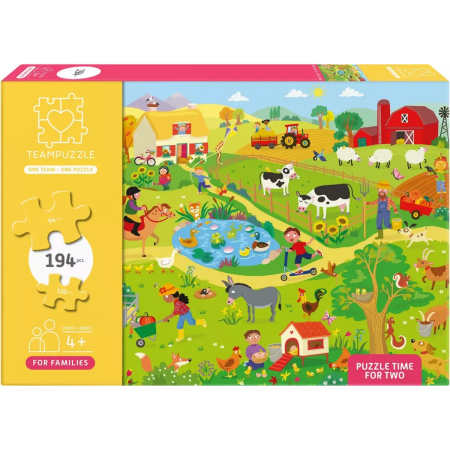 194P À LA FERME TEAMPUZZLE...