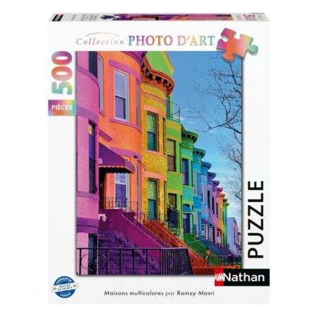 500P : MAISONS MULTICOLORES