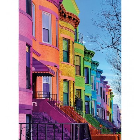 500P : MAISONS MULTICOLORES