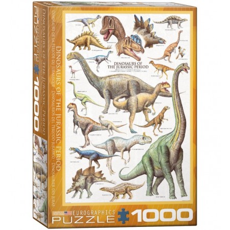 1000P DINOSAURS OF THE...
