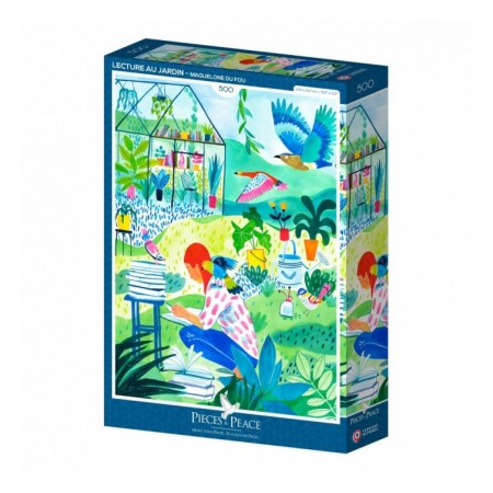 500P LECTURE AU JARDIN