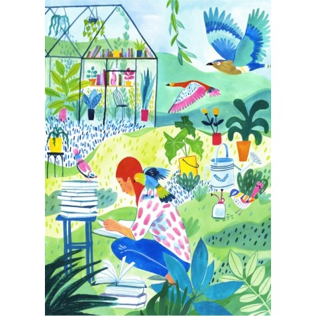 500P LECTURE AU JARDIN