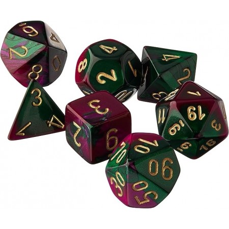 GEMINI GREEN-PURPLE/GOLD...