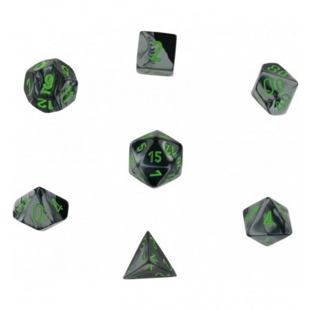 GEMINI BLACK-GREY/GREEN...