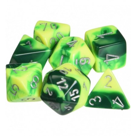 GEMINI GREEN-YELLOW/SILVER...
