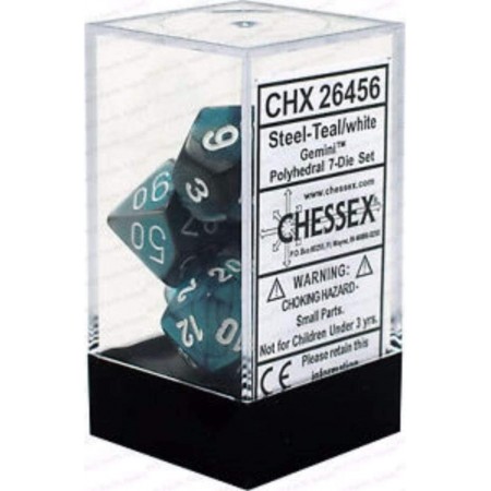 GEMINI STEEL-TEAL/WHITE...