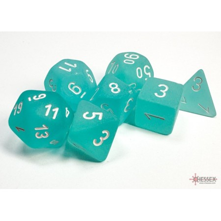 FROSTED TEAL/WHITE 7-DIE...