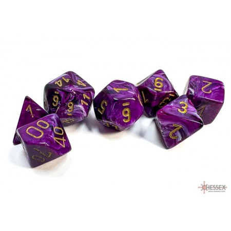 VORTEX PURPLE/GOLD 7-DIE...
