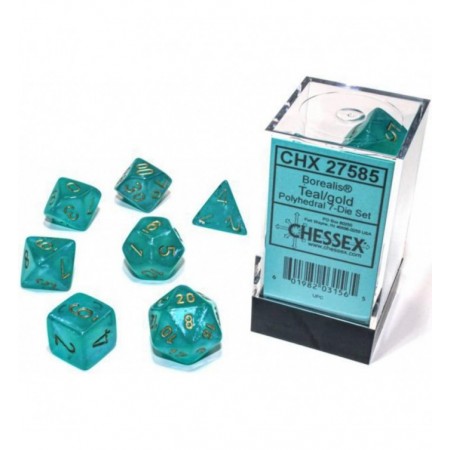 BOREALIS TEAL/GOLD LUMINARY...