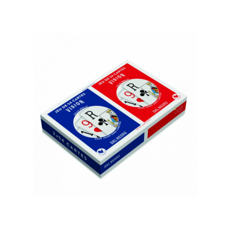 2X54 COFFRET RAMI CARTES...
