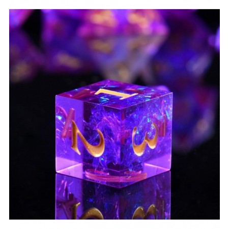 DARK PURPLE - SET DE DES EN...