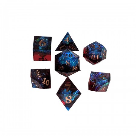 REFLETS FEU GLACE SET 7 DÉS