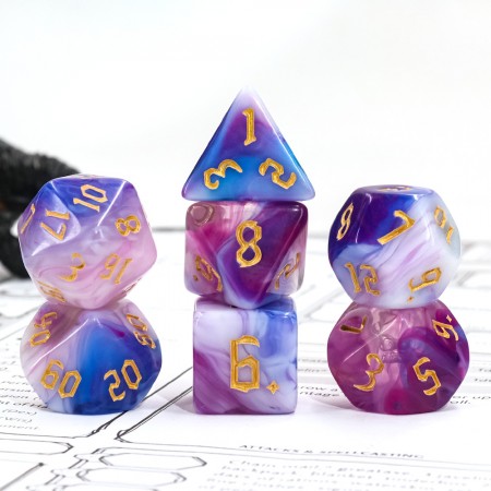 ROSE GOLD - LOT DE 7 DES