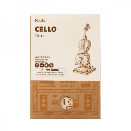 VIOLON CELLO - MAQUETTE BOIS