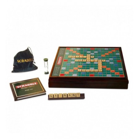 SCRABBLE DELUXE MATTEL