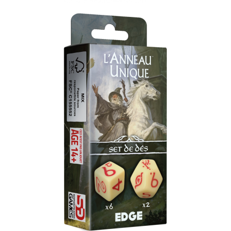 SET DE DES- L'ANNEAU UNIQUE...