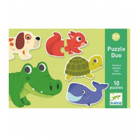 DUO ANIMAUX - PUZZLE DUO