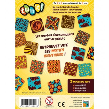 TWIN IT - BOITE METAL