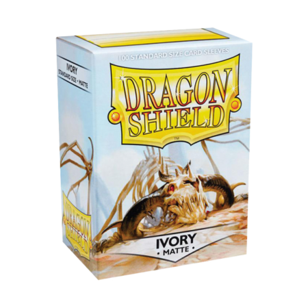 MATTE IVORY - DRAGON SHIELD...