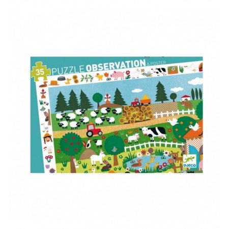 FERME - 35 PCS - PUZZLE...