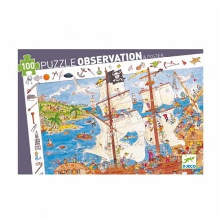LES PIRATES - 100 PCS -...