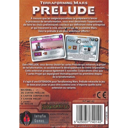 PRELUDE : TERRAFORMING MARS